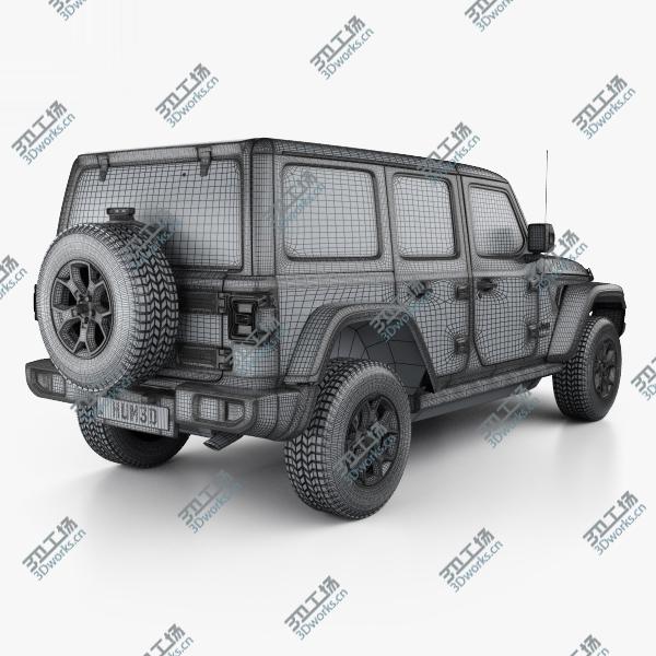 images/goods_img/2021040162/Jeep Wrangler Unlimited Rubicon 4-door 2018 3D model/4.jpg